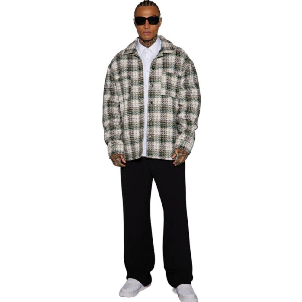 San Juan Textured Quilted Shacket Jacket Men's - Picture 2 of 6